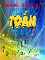 Bài giảng môn Đại số lớp 9 - Bài 3: Liên hệ giữa phép nhân và phép khai phương