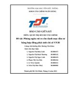 Quản trị rủi ro khi đầu tư cổ phiếu bằng hợp đồng dài han