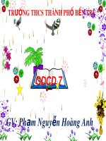 Bài giảng môn GDCD lớp 7 - Bài 3: Tự trọng