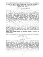 Quản trị lợi nhuận và biến động đồng bộ giá cổ phiếu: Nghiên cứu thực nghiệm tại thị trường chứng khoán Việt Nam