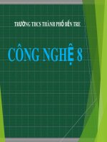 Bài giảng môn Công nghệ lớp 8 - Bài 2: Hình chiếu