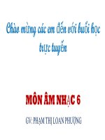 Bài giảng môn Âm nhạc lớp 6 - Tiết 4: Thường thức âm nhạc Nhạc sĩ Lưu Hữu Phước. Nghe nhạc Bài hát Lên đàng