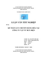 kế toán lưu chuyển hàng hóa tại công ty vật tư bưu điện   đặng thị kim duyên