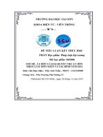 Pháp luật đại cương CHỦ đề  LY hôn và GIẢI QUYẾT VIỆC LY hôn THEO LUẬT hôn NHÂN và GIA ĐÌNH năm 2014 