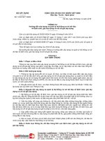 Hướng dẫn xây dựng và quản lý hệ thống cơ sở dữ liệu về định mức, giá xây dựng và chỉ số giá xây dựng