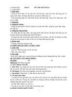 Giáo án ôn tập và kiểm tra giữa kì 2 ngữ văn 6 sách kết nối tri thức với cuộc sống, đề có ma trận