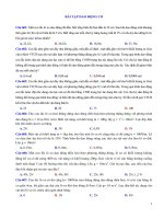 Vật lý lớp 12  200 câu hỏi ôn tập chương 1   dao động cơ học   phần 4 (200 câu)   file word có đáp án doc