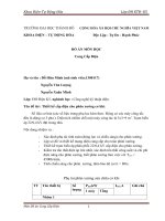 Đồ án thiết kế cấp điện cho phân xưởng cơ khí 