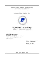 Báo cáo thực tập webmaster quản trị hệ thống website 