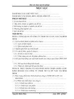 GIẢI PHÁP HOÀN THIỆN CHIẾN lược KINH DOANH của CÔNG TY TNHH TM và DV vận tải BÌNH MINH  