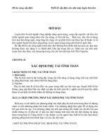 Đồ án thiết kế hệ thống cung cấp điện cho nhà máy luyện kim đen 