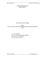 NÂNG CAO CHẤT LƯỢNG DỊCH vụ tại KHÁCH sạn MƯỜNG THANH DIỄN CHÂU 