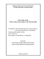 giải pháp nhằm nâng cao hiệu quả dạy học trực tuyến trường tiểu học lý thường kiệt