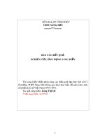 Sáng kiến kinh nghiệm THPT: Biện pháp nâng cao hiệu quả dạy học lịch sử 12 ở trường THPT Sáng Sơn thông qua khai thác bản đồ giáo khoa lịch sử phần lịch sử Việt Nam(1945-1954)