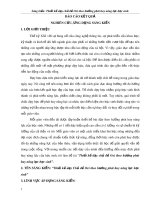 Sáng kiến kinh nghiệm THPT: Thiết kế dạy chủ đề Oxi theo hướng phát huy năng lực học sinh