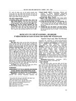 Khảo sát các chỉ số albumin – bilirubin ở bệnh nhân xơ gan có ung thư biểu mô tế bào gan