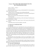 Bài giảng Quản trị chuỗi cung ứng: Phần 2 - Trường ĐH Thăng Long