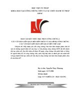 Báo cáo kết thúc học phần Công chứng 4  Các văn bản liên quan đến hôn nhân và gia đình, công chứng các văn bản liên bản liên quan đến thừa kế