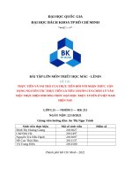 THỰC TIỄN và VAI TRÒ của THỰC TIỄN đối với NHẬNTHỨC  VẬNDỤNG NGUYÊN tắc THỰC TIỄN là TIÊU CHUẨN CỦACHÂNLÝVÀOVIỆC THỰC HIỆN PHƯƠNG THỨC dạy học TRỰC TUYẾNỞVIỆTNAMHIỆN NAY 