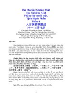 Đại Phương Quảng Phật Hoa Nghiêm Kinh Phẩm thứ mười một, Tịnh Hạnh Phẩm Phần 4