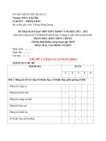 KHBD thể dục 6 sách CTST cả năm chuẩn CV 5512 