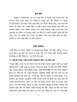 Luật đầu tư: phân tích một số điểm mới của Luật đâu tư năm 2020 so với Luật đầu tư năm 2014