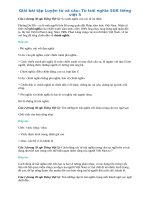 Giải bài tập Luyện từ và câu: Từ trái nghĩa SGK tiếng việt 5