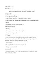 Giáo án toán 6 kì 2 sách kết nối tri thức với cuộc sống soạn chuẩn cv 5512 mới nhất 