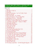 Các bài suy niệm CHÚA NHẬT 11 THƯỜNG NIÊN