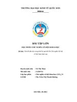 Vấn đề dân tộc trong thời kỳ quá độ lên chủ nghĩa xã hội ở việt nam hiện nay