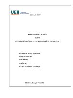KHÓA LUẬN tốt NGHIỆP đề tài kế TOÁN TIỀN LƯƠNG và các KHOẢN TRÍCH THEO LƯƠNG
