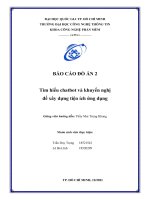 Tìm hiểu chatbot và khuyến nghị để xây dựng tiện ích ứng dụng 