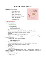 GROUP ASSIGNMENT la rose slim