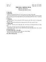 D8-C3-Tiet 45- Phương trình tích