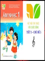 Tháng 1: Âm nhạc - Ôn tập Đọc nhạc NHỮNG NGƯỜI BẠN CỦA ĐÔ – RÊ - MI