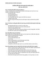 Đề cương ôn tập học kì 1 môn Sinh lớp 7 quận 1 | Sinh học, Lớp 7 - Ôn Luyện