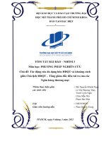 Tác động của đa dạng hóa HĐQT và khoảng cách giữa chủ tịch HĐQT – tổng giám đốc đến rủi ro của các ngân hàng thương mại 