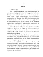 Luận văn cao cấp lý luận chính trị nguyên tắc tam quyền phân lập trong tổ chức bộ máy nhà nước ở anh, mỹ, pháp và những giá trị tham khảo cho việt nam