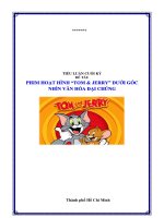 PHIM HOẠT HÌNH “TOM  JERRY” DƯỚI GÓC NHÌN VĂN HÓA ĐẠI CHÚNG