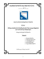 BÀI TẬP DÂN SỐ  PHÁT TRIỂN đề tài  Mối quan hệ dân số với vấn đề nghèo đói. Thực trạng mối quan hệ này ở nước ta trong thời gian qua
