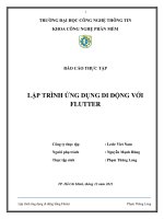 Báo cáo thực tập lập trình ứng dụng di động với FLUTTER (2) 
