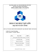 Ứng dụng biến đổi fourier hữu hạn để khử nhiễu âm thanh