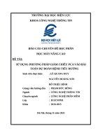 Báo cáoi học máy nâng cao