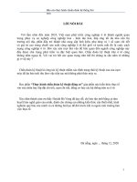 Báo cáo thực hành chuẩn đoán hệ thống bôi trơn thực hành chẩn đoán kỹ thuật động cơ 