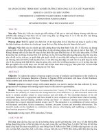 So sánh chương trình đào tạo điều dưỡng theo năng lực của Việt Nam: Nhận định của chuyên gia điều dưỡng