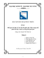 BÀI tập dân số  PHÁT TRIỂN đề bài mối quan hệ dân số với vấn đề nghèo đói  thực trạng mối quan hệ này ở nước ta trong thời gian qua 