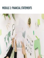 bài giảng tiếng anh chuyên ngành 2 module 2 financial statements 