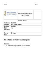 SOP Intercontinental Group  Bakery  Basic pie dough41767