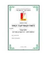 Báo cáo thực tập nhận thức tại làng phần mềm công ty FPT software