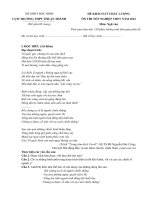 Đề KSCL ôn thi tốt nghiệp THPT năm 2022 môn Ngữ văn có đáp án - Cụm trường THPT Thuận Thành